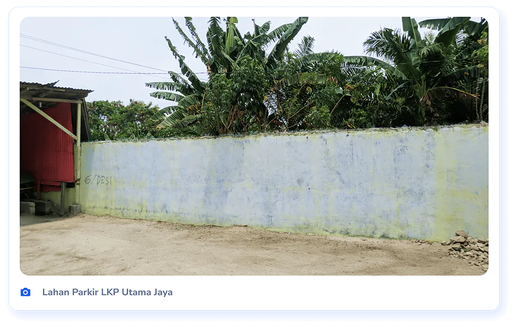 Lahan Parkir LKP Utama Jaya